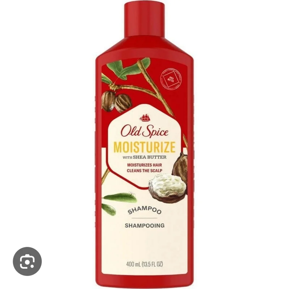 Old Spice Moisturize With Shea Butter, Shampoo For Men, 13.5 oz